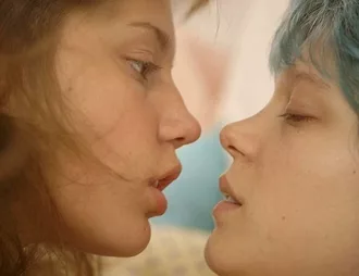 Adèle Exarchopoulos and Léa Seydoux in "Blue Is the Warmest Color"