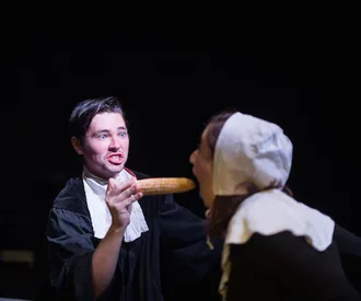 The carnal corncob in "The Ear of Our Lord" in John Kuntz